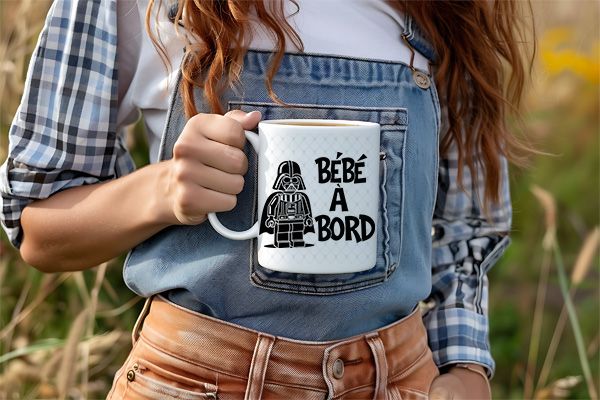 Bébé à bord dark vador – 1 Fichiers SVG, PNG, EPS, DXF | Vector Worlds – Image 3