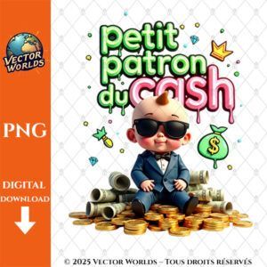1 fichier Petit patron du cash – Fichiers PNG | Vector Worlds
