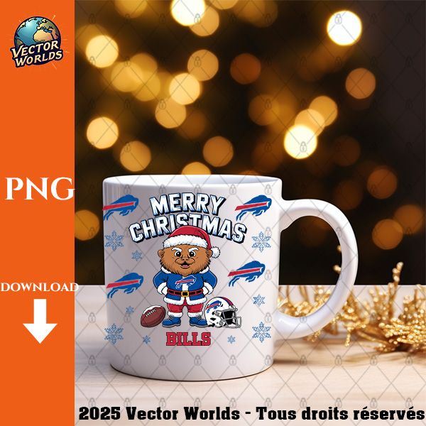 NFL Buffalo Bills – 1 Fichiers SVG, PNG, EPS, DXF | Vector Worlds – Image 3