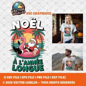Noël à l’année longue – 1 Fichiers SVG, PNG, EPS, DXF | Vector Worlds