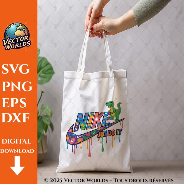 Nike dinosaur – 1 Fichiers SVG, PNG, EPS, DXF | Vector Worlds – Image 4