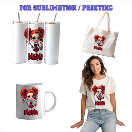 Mama – 1 Premium PNGs for Sublimation & Print