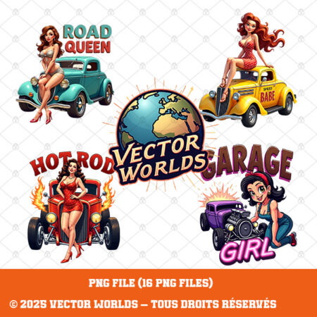 Premium PNG Design Pack – 16 High-Quality Files