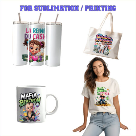 Baby Bundle Collection – 4 Premium PNG for Sublimation & Print