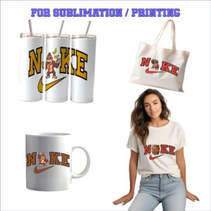 Nike Donkey Kong main Collection – 6 Premium SVG for Sublimation & Print