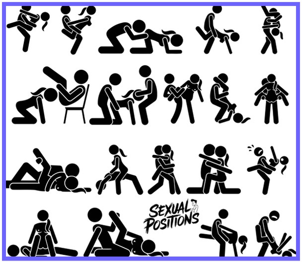 Sexual Positions Pack – 19 Premium SVG for Sublimation & Print