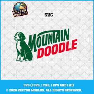 Moutain doodle SVG