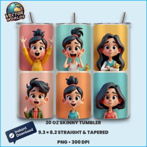 3D animation - Tumbler Wrap