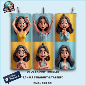 3D animation - Tumbler Wrap