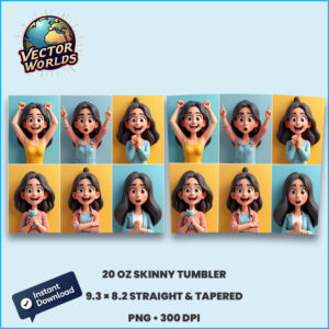 3D animation – Tumbler Wrap