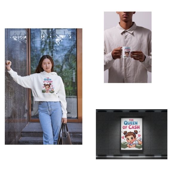 The queen of cash - PNG - Image 2