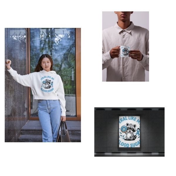 Feral like my blood sugar - SVG - Image 2