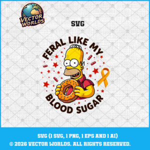 Feral like my blood sugar - SVG