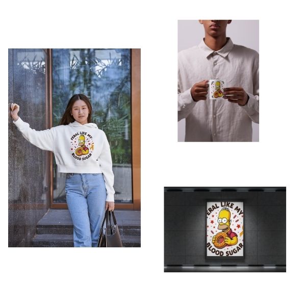 Feral like my blood sugar - SVG - Image 2