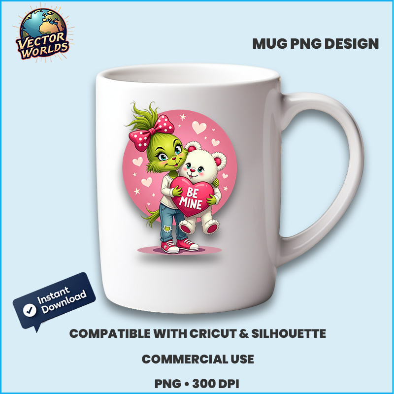 Be mine PNG sublimation design - Image 3