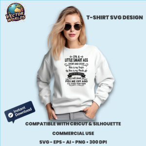 I’m a little smart ass – SVG Design