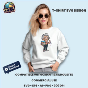 Granny Funny – SVG Design