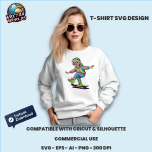 Granny Funny – SVG Design