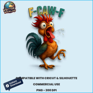 F-Caw-F - PNG Design