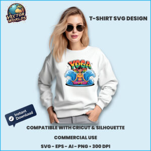 YOGA VIBE – SVG