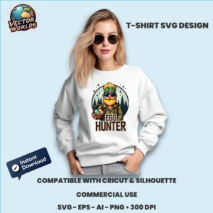 Egg Hunter – SVG Design