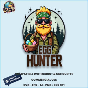 Egg Hunter - SVG Design