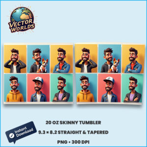 3D animation – Tumbler Wrap