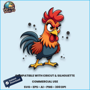 Rooster – SVG Design
