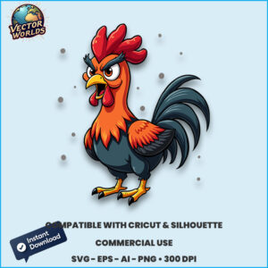 Rooster – SVG Design