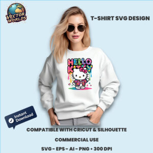 Hello Kitty – SVG Design