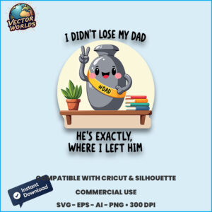 I didn't lose my dad