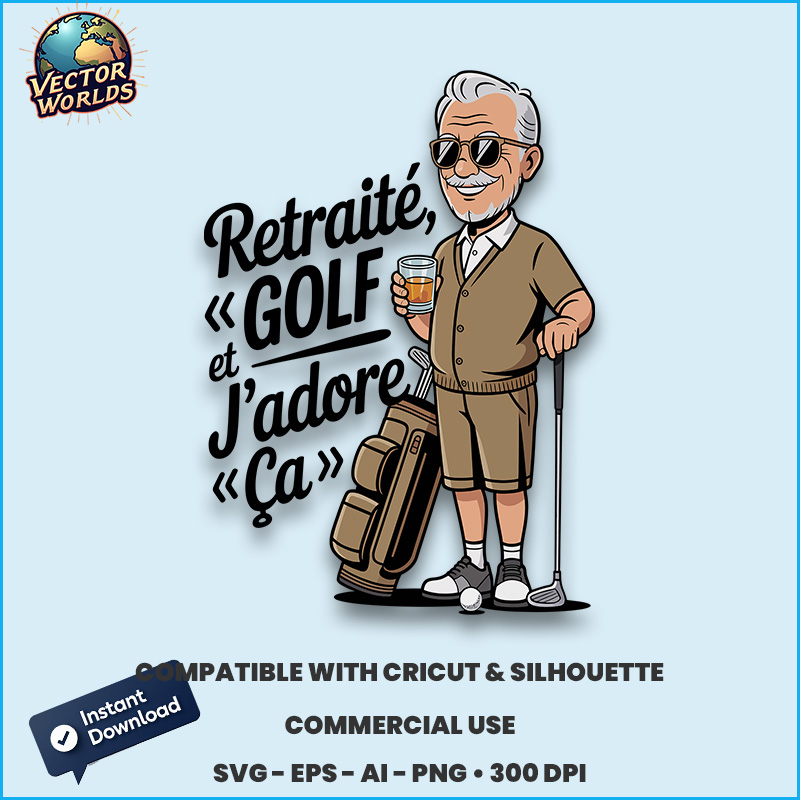 Retraité, golf et j’adore ça