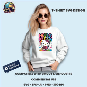 Hello Kitty – SVG Design